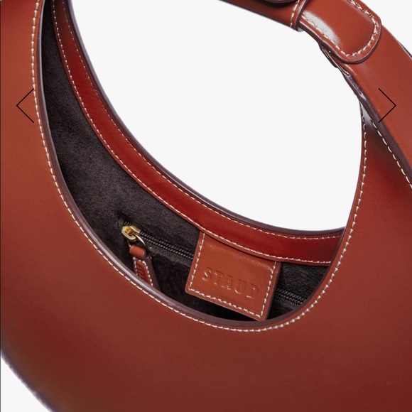 STAUD ‘Moon Bag’ Cognac (seen on Kendall Jenner) - Picture 9 of 9
